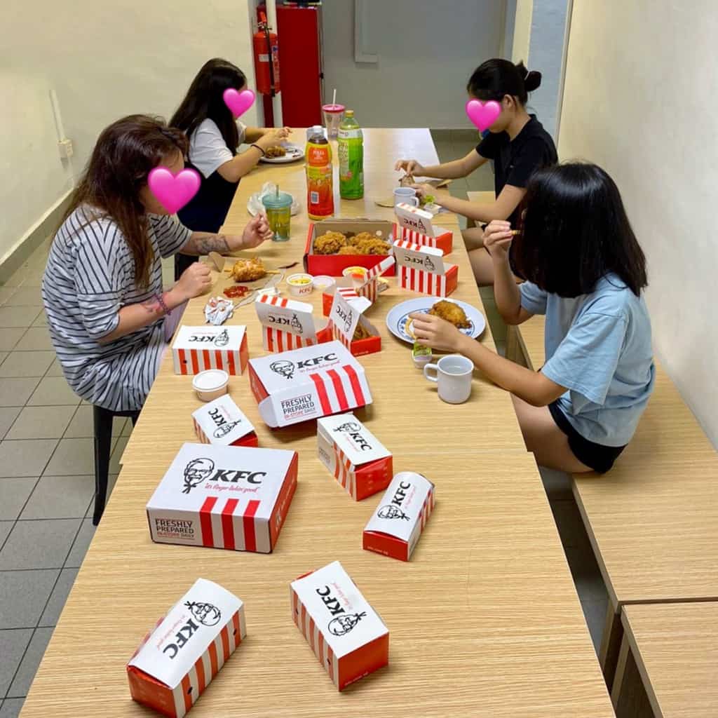 KFC Sponsored by Lynette Lee